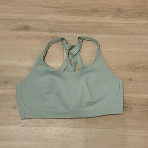Lululemon energy bra 40C fog green